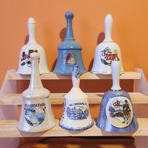 BELLS set of 6 from 1980-90 years